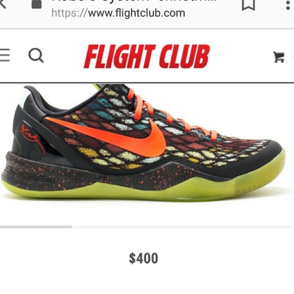 Rare Nike Kobe viii 8 zoom systems xmas christmas - Picture 2 of 8